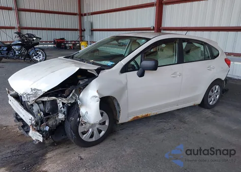 2012 Subaru Impreza 2.0I from USA, damaged, VIN JF1GPAA68CG213265